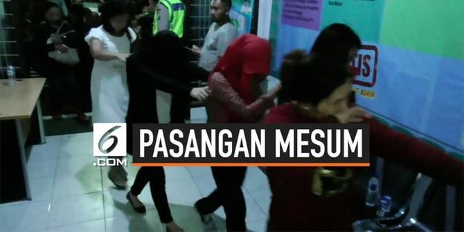 VIDEO: 36 Pasangan Mesum di Medan Diciduk Petugas