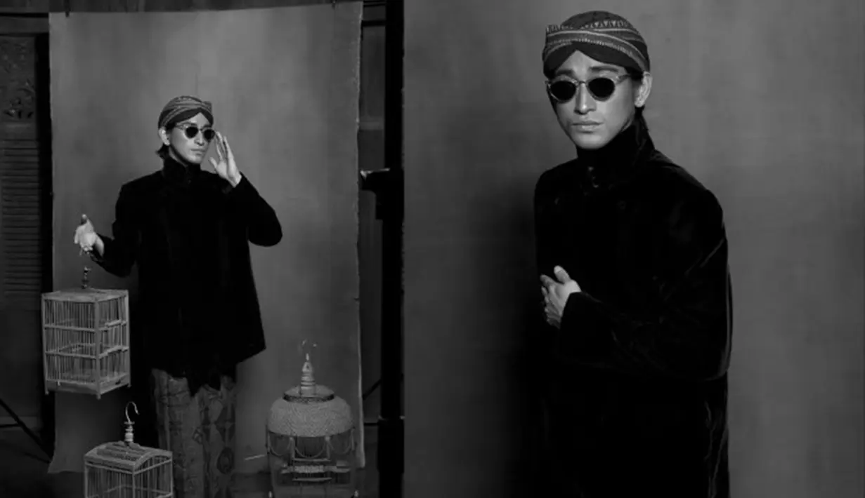 Di pemotretan terbaru, bintang film Srimulat: Hil yang Mustahal ini tampak sudah mengembalikan berat badannya seperti semula. Sebelumnya, berat badan Bio One turun drastis karena peran dalam film tersebut. Karena itu, ia disebut sebagai salah satu aktor Indonesia yang berbakat. (Liputan6.com/IG/@arjunajakarta)