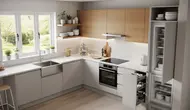 7 Desain Dapur 2x2 Bentuk L yang Cocok untuk Rumah Mungil, Cantik dan Fungsional