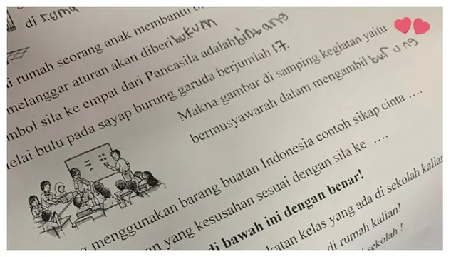 6 Jawaban Polos Murid SD ketika Mengerjakan Soal PKN Ini Bikin Elus Dada