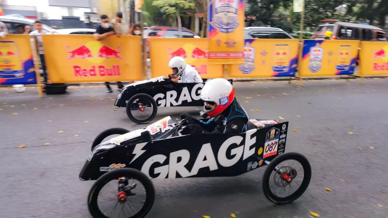 Balapan Kendaraan Tanpa Mesin Diadakan Lagi di Bandung (ist)