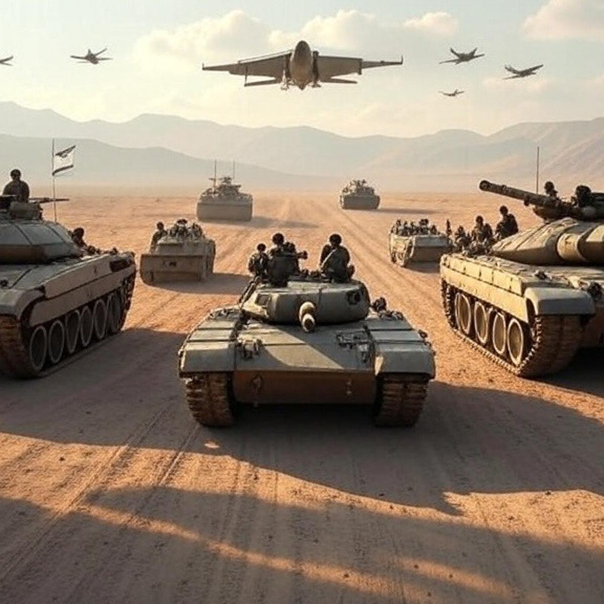 Militer Iran vs Israel