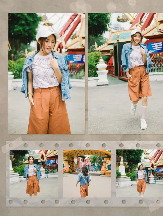 Ditambah dengan tatanan rambut yang menggemaskan, enggak heran ibu 3 anak ini dipuji bak ABG. @sarwendah29.