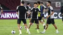 Laga antara timnas Indonesia melawan Arab Saudi diprediksi akan berjalan ketat dan sengit. Kedua tim membutuhkan hasil positif untuk menjaga asa lolos di Grup C Kualifikasi Piala Dunia 2026. (Liputan6.com/Angga Yuniar)