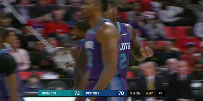 VIDEO : GAME RECAP NBA 2017-2018, Hornets 118 vs Pistons 107