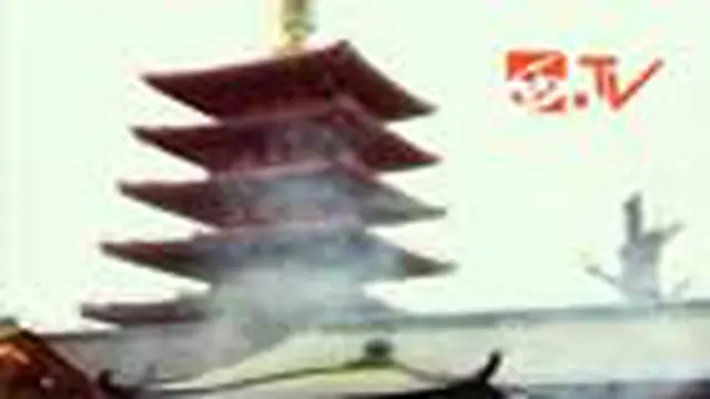 Kuil Tertua Senso-Ji Pun Digoyang Gempa