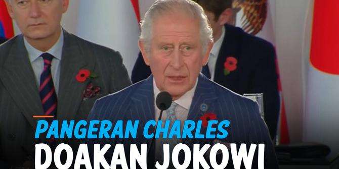 VIDEO: Pangeran Charles Doakan Jokowi Sukses Pimpin Presidensi G20 2022
