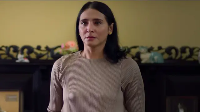 Unique Priscilla sebagai Rosie dalam film Bismillah Kunikahi Suamimu. (Foto: Dok. YouTube MD Pictures)