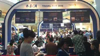 Singapore Airlines-BCA Travel Fair 2018 kembali digelar di Gandaria City, 10-12 Agustus 2018 (Liputan6.com/Novi Nadya)