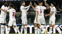Hasil Liga Italia: Curi Poin di Kandang Hellas Verona, AC Milan Merangsek ke Tiga Besar