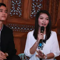 Gibran Rakabuming Raka dan Selvi Ananda. (M. Akrom Sukarya/Bintang.com)