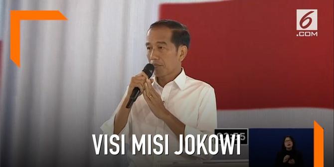 VIDEO: Visi Misi Jokowi Tentang Ideologi, Pertahanan dan Keamanan, Pemerintahan, serta Hubungan Internasional