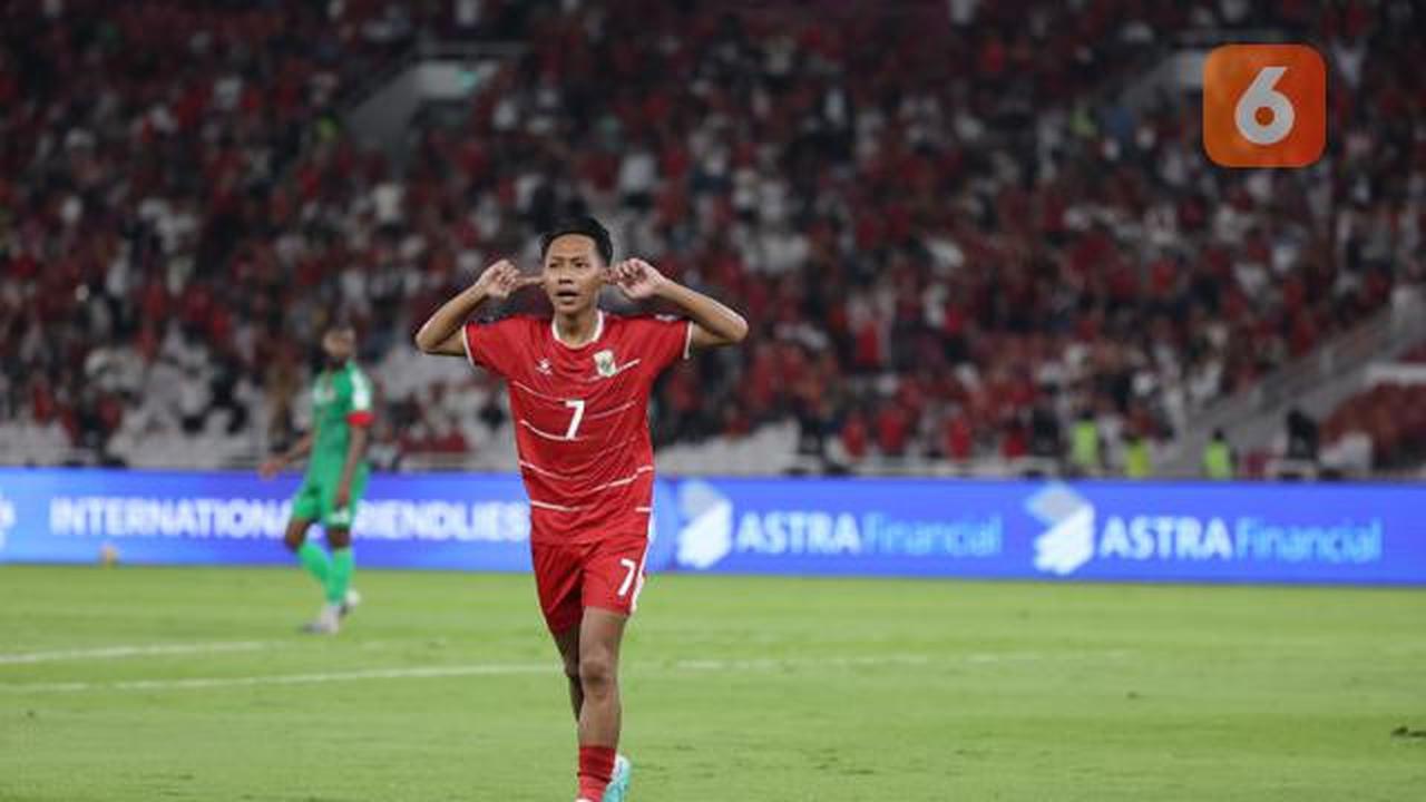 Beckham Putra Pakai Sepatu Lokal Rp 600 Ribuan di Laga Timnas Indonesia vs Saint Kitts and Nevis