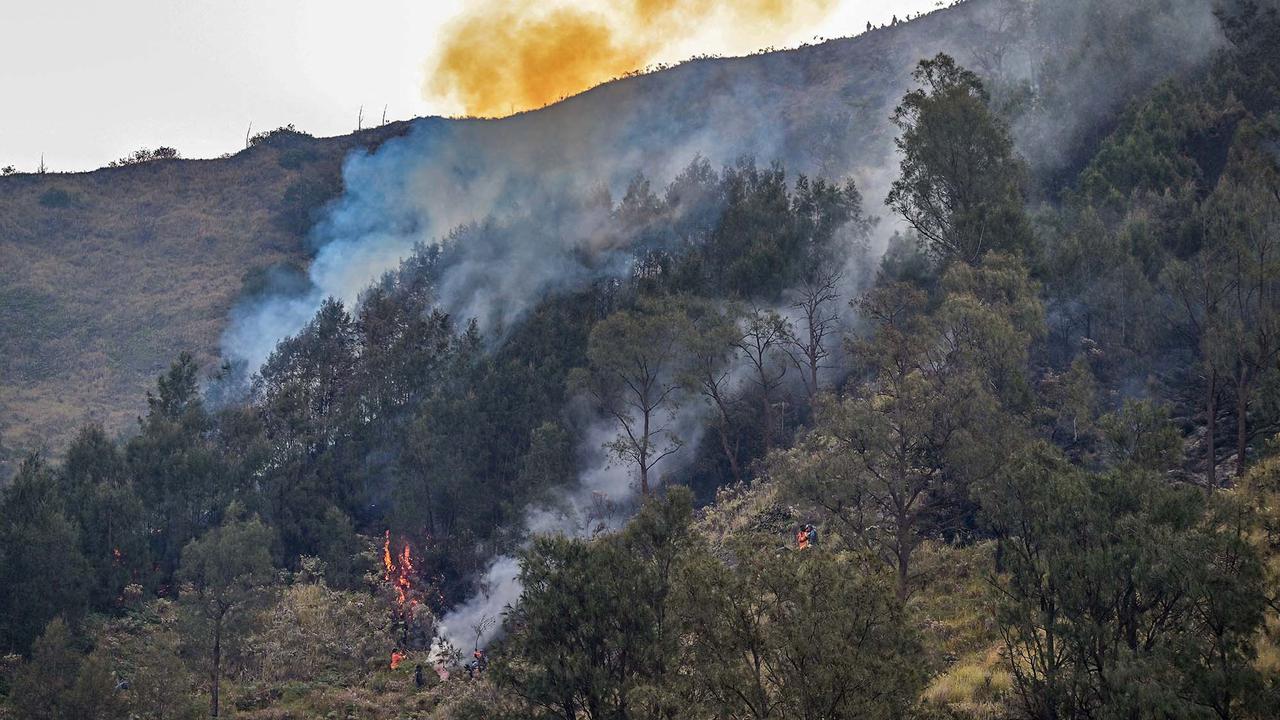 Karhutla Gunung Bromo Meluas Hingga 550 Hektare