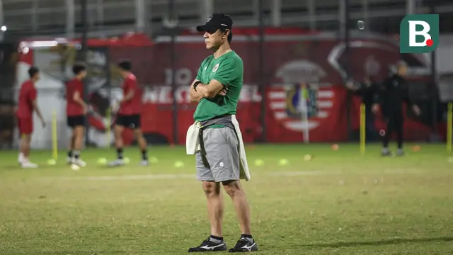 Latihan Timnas Indonesia Menjelang Laga FIFA Matchday Melawan Burundi