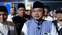 Menag Yaqut Cholil Qoumas. Dia mengatakan, pihaknya bersama seluruh Petugas Penyelenggara Ibadah Haji (PPIH) terus berupaya memberikan layanan terbaik kepada jemaah haji. (dokumentasi Kemenag)