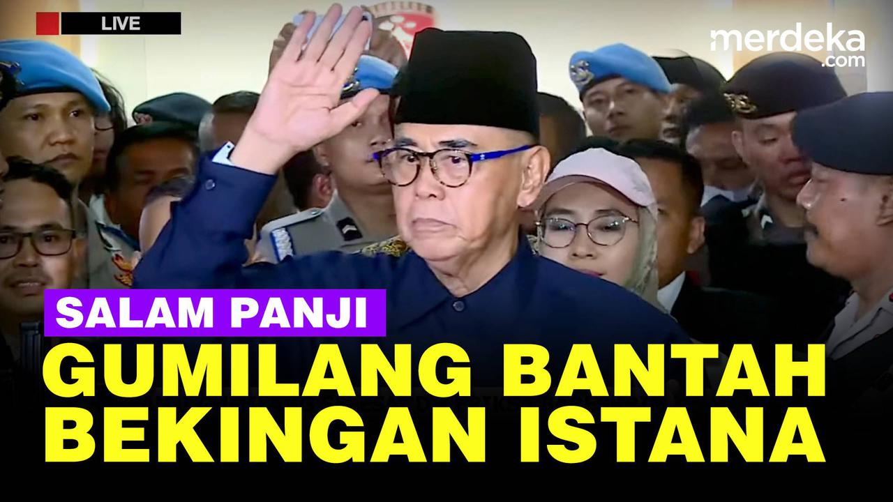 VIDEO: Usai Diperiksa, Panji Gumilang Sapa Wartawan Pakai Salam Shalom Aleichem