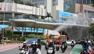 Kondisi Udara Jakarta Usai Penyiraman Abu Anak Krakatau