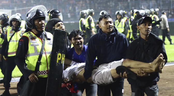 6 Fakta Terkait Tragedi Kanjuruhan Malang Usai Laga Arema Vs Persebaya - News Liputan6.com