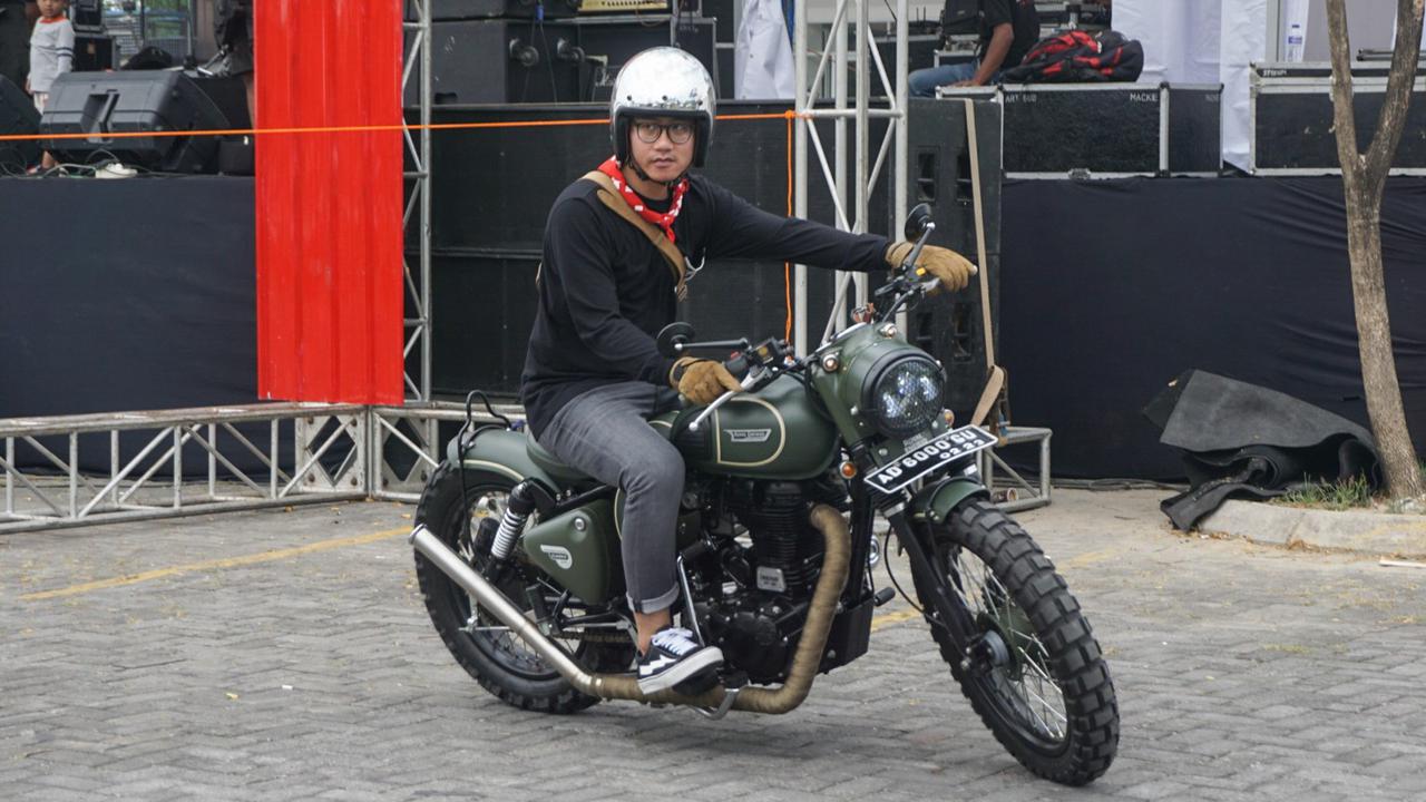 Gibran Jokowi Ikut Konvoi Motor