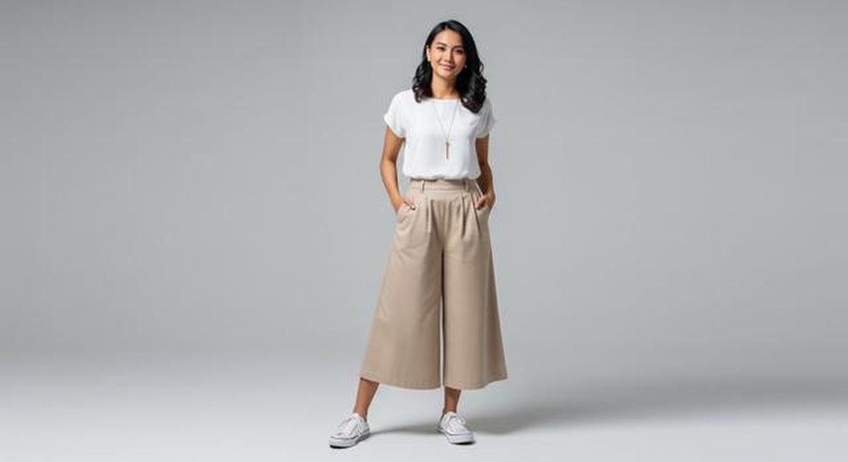 8 Model Celana 3/4 untuk Wanita, Nyaman Dipakai saat Cuaca Panas