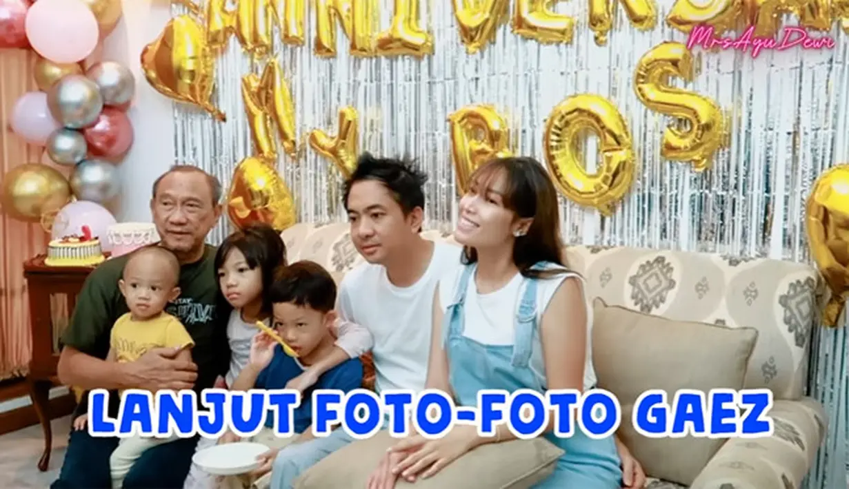 Ayu Dewi dan Regi Datau (Youtube/ MrsAyuDewi)