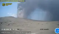 Gunung Anak Krakatau Erupsi 34 Kali, Semburan Abu Vulkanik Setinggi 400 Meter