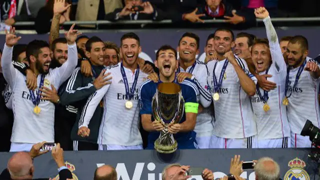 Real Madrid Juara Piala Super Eropa 2014
