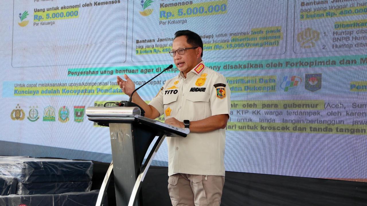 Kasatgas PRR Ingatkan Pemda yang Lambat Kirim Data Penerima Bantuan Bencana