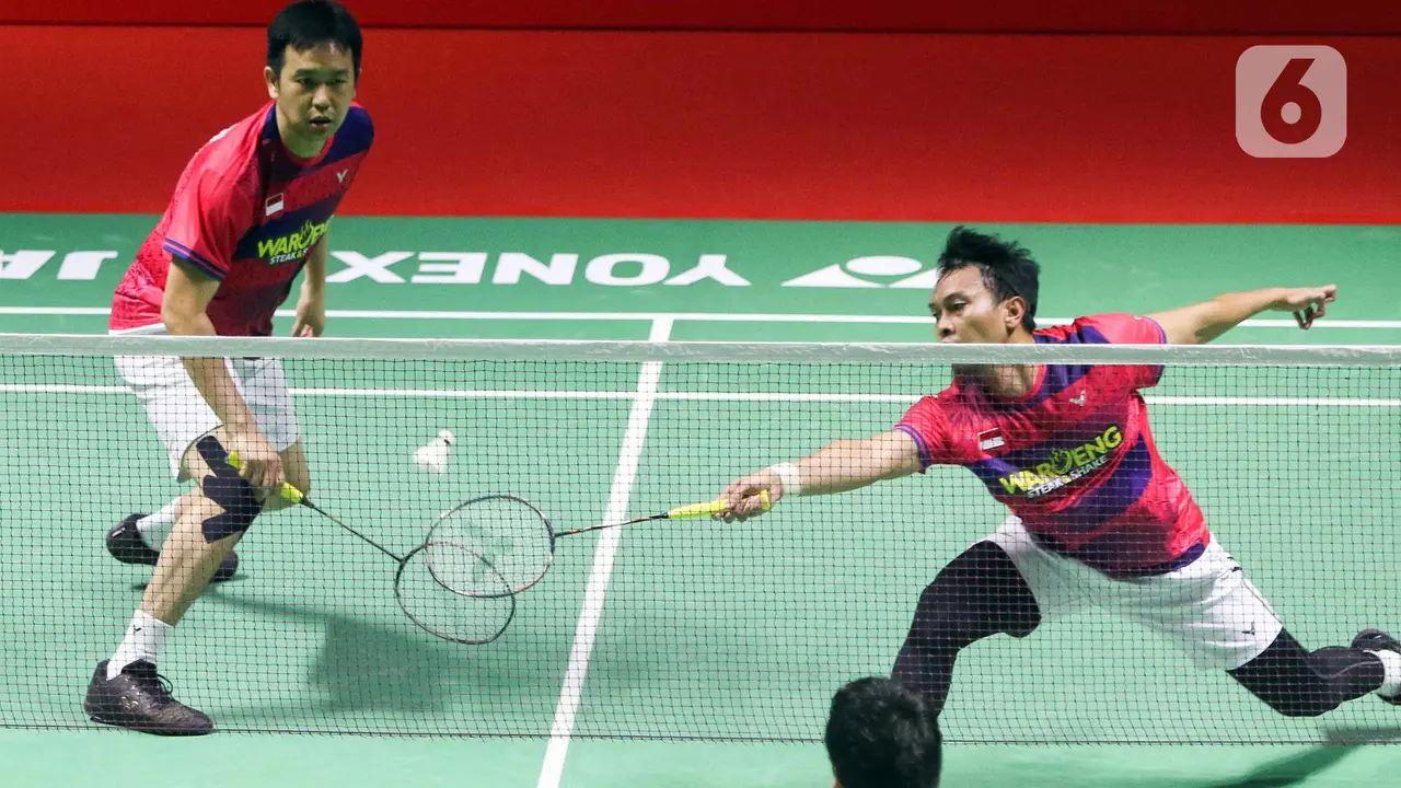 Penampilan The Daddies di Laga Awal Indonesia Masters 2023