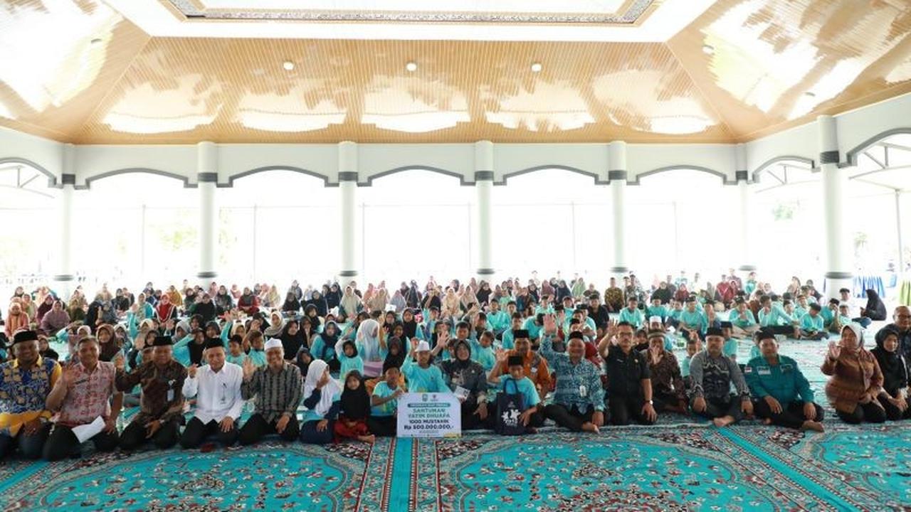 Baznas Siak Salurkan Rp 500 Juta: Santunan Anak Yatim dan Duafa untuk 877 Penerima, Siapa Saja Mereka?