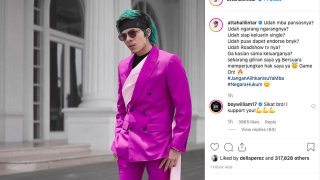 Unggahan Atta Halilintar