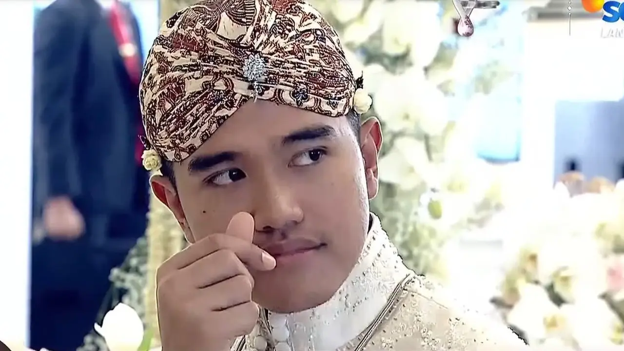 Kaesang Pangarep dan Erina Gudono menikah (Vidio/SCTV)