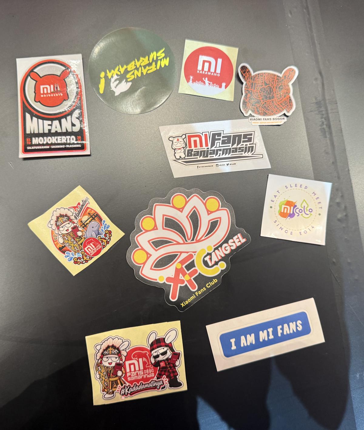 Potret Berbagai Sticker Mi Fans Indonesia