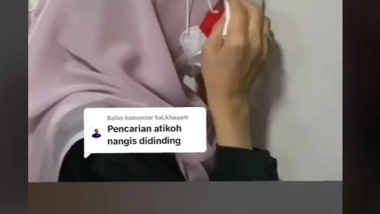 Viral Video Siti Atikob Menangis di Dinding, Benarkah karena Perolehan Suara Ganjar Pranowo di Pemilu 2024?