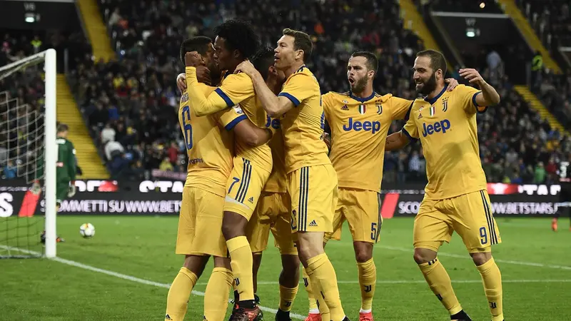 10 Pemain Juventus Bungkam Udinese di Dacia Stadium