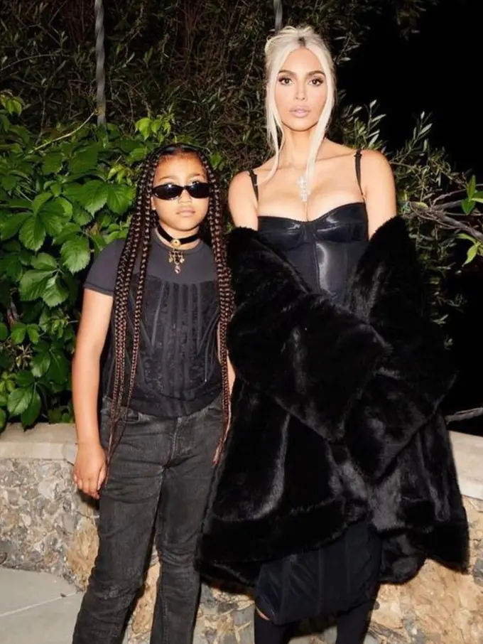 North West dan Kim Kardashian