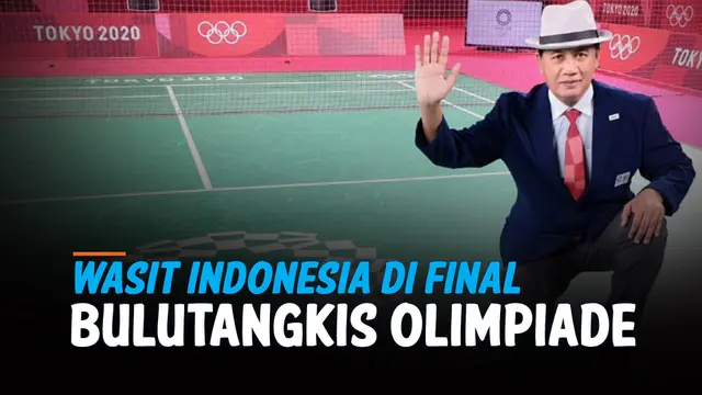 VIDEO: Viral, Guru di Sleman Pimpin Final Bulutangkis Olimpiade Tokyo