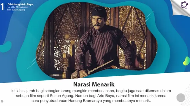 [Bintang] Dibintangi Ario Bayu, Ini 5 Hal Menarik dari Film Sultan Agung