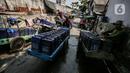 Harga air bersih tersebut dijual Rp 2.500 per jerikennya. (Liputan6.com/Faizal Fanani)