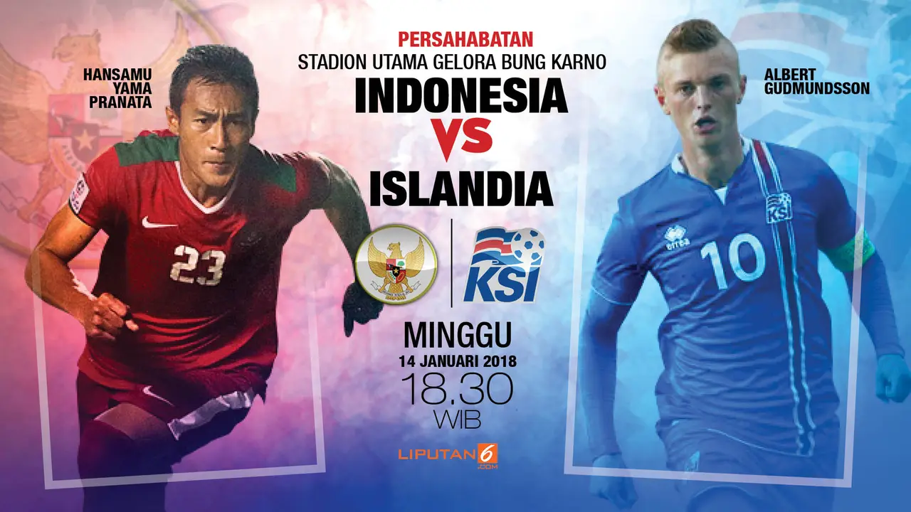 Prediksi Indonesia vs Islandia