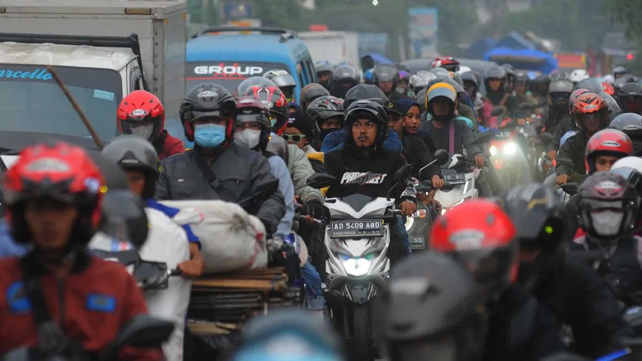 Pergerakan orang selama lebaran dan arus balik didominasi di Pulau Jawa, yaitu 77,3 juta orang.
