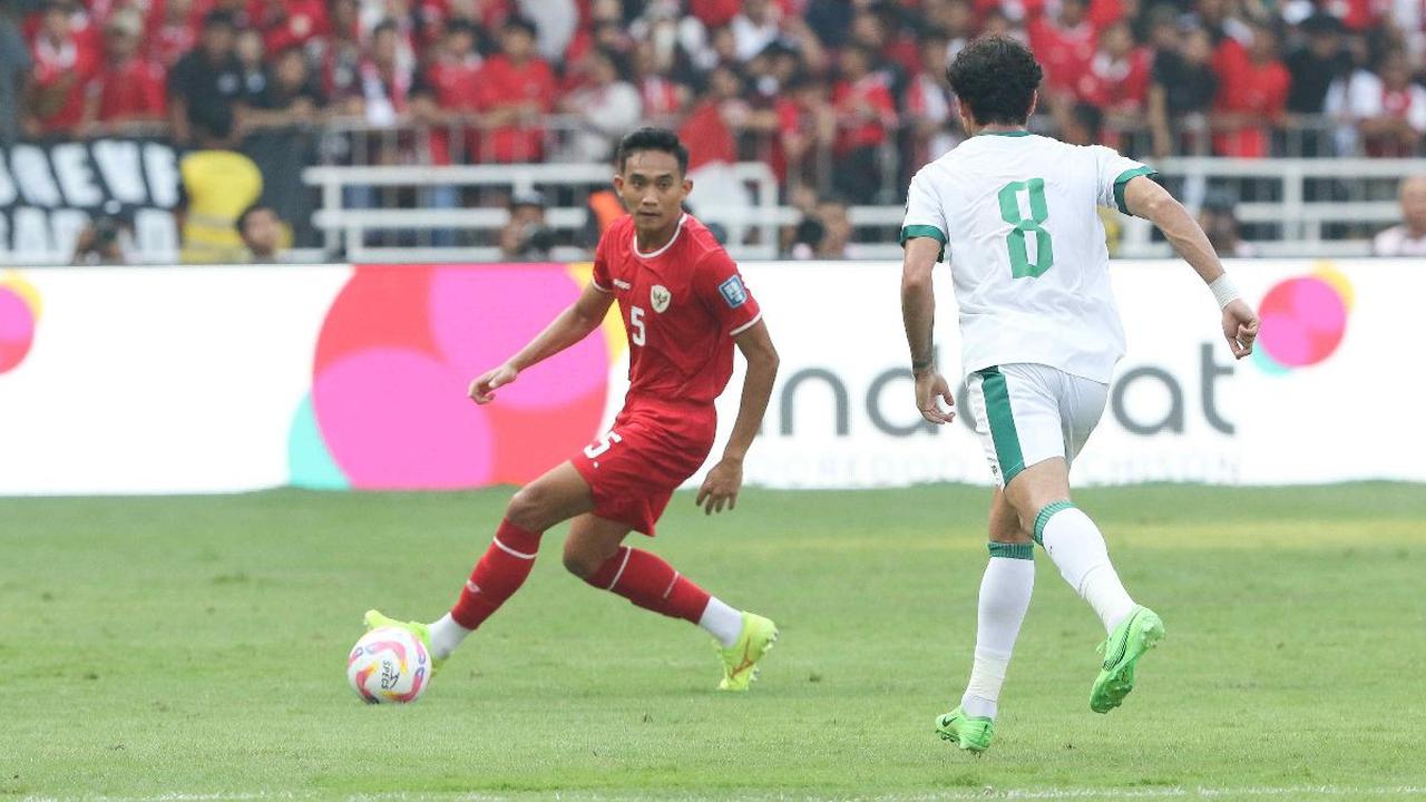 FOTO: Momen Timnas Indonesia Dipermalukan Irak 2-0: Diwarnai Kartu Merah Jordi Amat dan Blunder Ernando