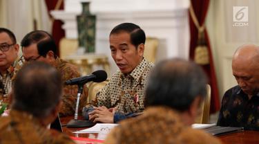 Presiden Jokowi Terima Pengurus Apindo di Istana Merdeka