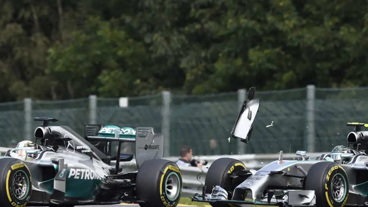 Lewis Hamilton dan Nico Rosberg