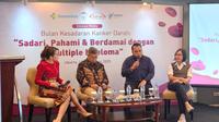 Deteksi dini multiple myeloma penting untuk tingkatkan kesintasan pasien. Dukungan keluarga, komunitas, dan akses pengobatan jadi kunci agar penyintas bisa hidup lebih baik dan produktif. (Foto: Aditya Eka Prawira/Liputan6.com)