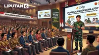 Infografis Sentuhan Militer dalam Pembekalan Beasiswa LPDP
