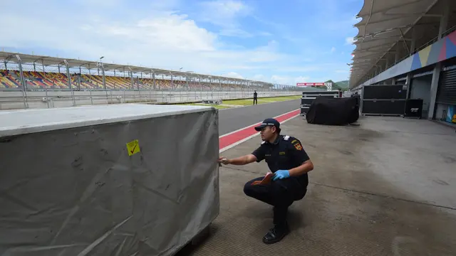 Logistik pembalap WSBK Mandalika 2023