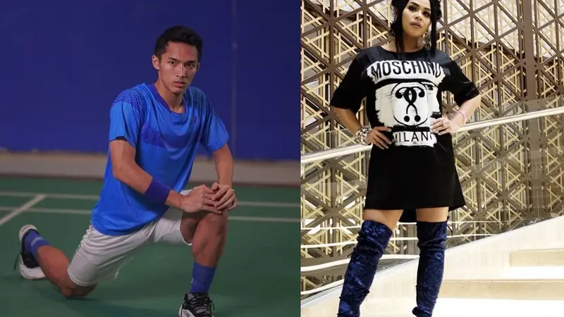 Jonatan Christie - Melaney Ricardo (Foto: Instagram)