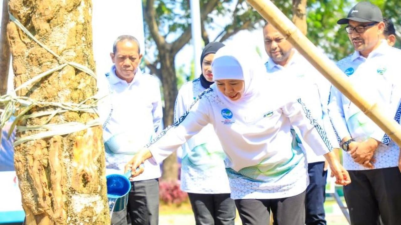 Khofifah Ajak Masyarakat Perkuat Gerakan Lingkungan Berkelanjutan di Hari Lingkungan Hidup 2026